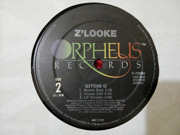 12" Single: Z'Looke - Gitchi U