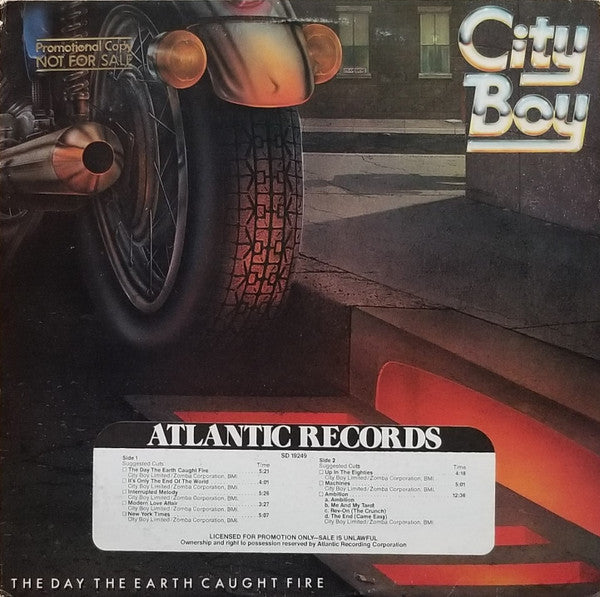 City Boy - The Day The Earth Caught Fire