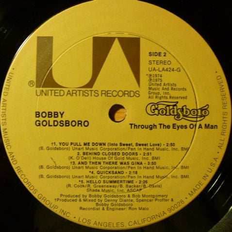 Bobby Goldsboro - Through The Eyes Of A Man
