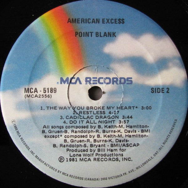 Point Blank - American Excess