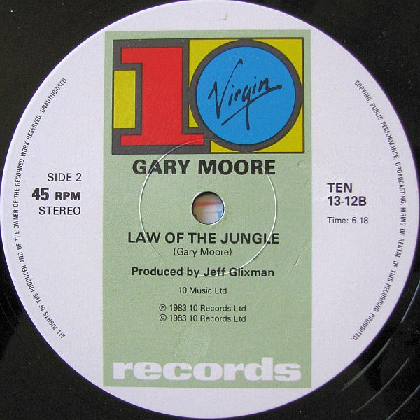 12" Single: Gary Moore - Hold On To Love