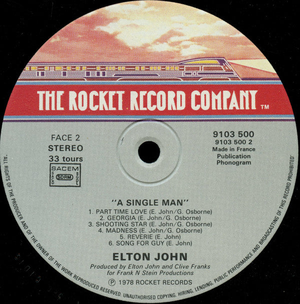 Elton John - A Single Man