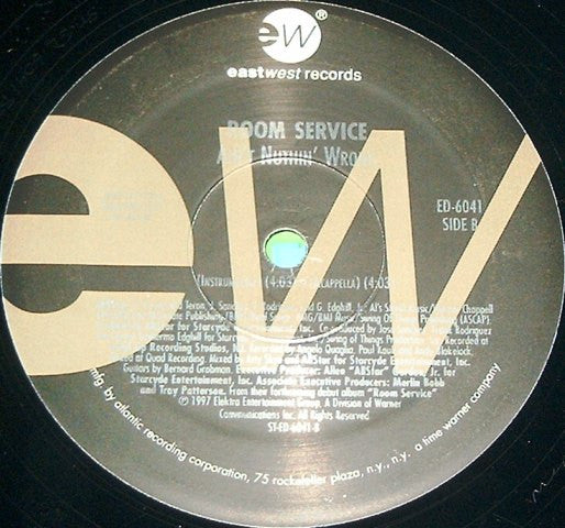 12" Single: Room Service - Ain't Nuthin' Wrong