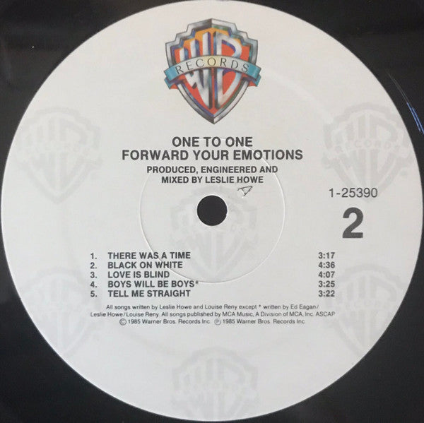 One To One - Forward Your Emotions