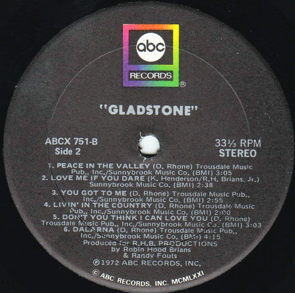 Gladstone - Gladstone