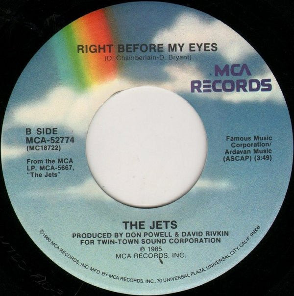 7" Single: The Jets - Crush On You
