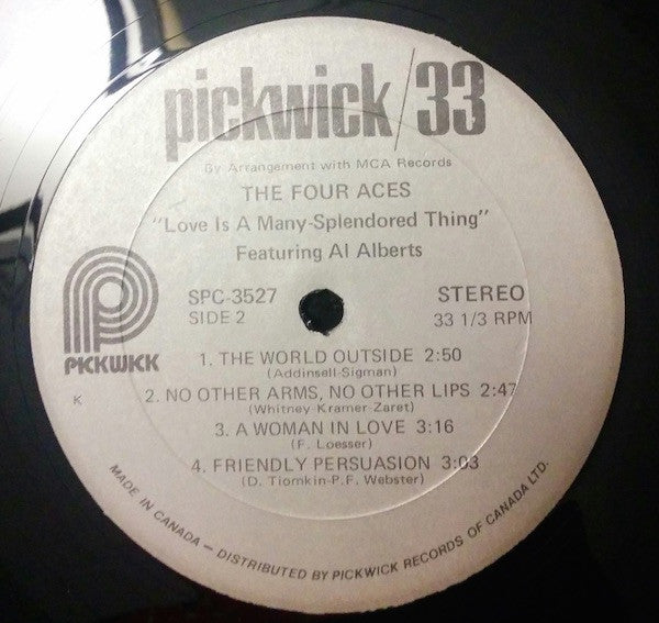 The Four Aces - Love Is A Many Splendored Thing