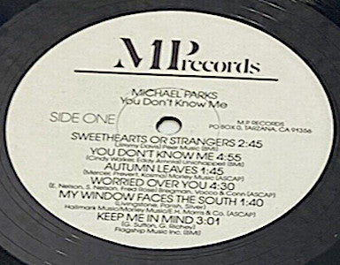 Michael Parks - You Don't Know Me