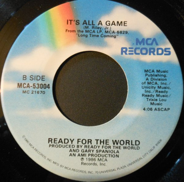 7" Single: Ready For The World - Mary Goes 'Round
