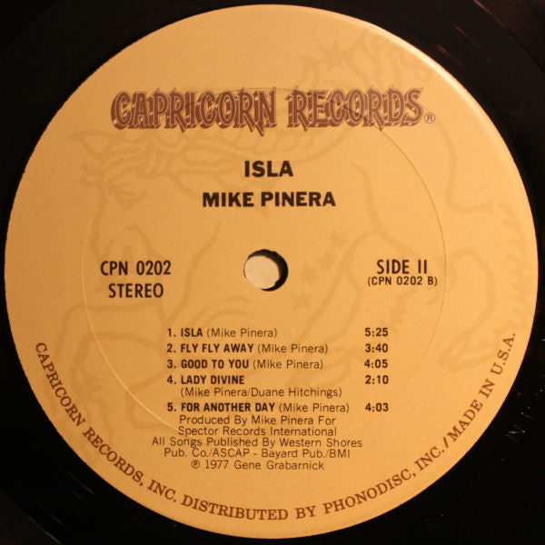 Mike Pinera - Isla