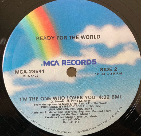 12" Single: Ready For The World - Deep Inside Your Love