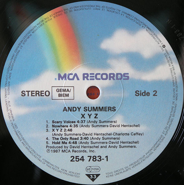 Andy Summers - XYZ