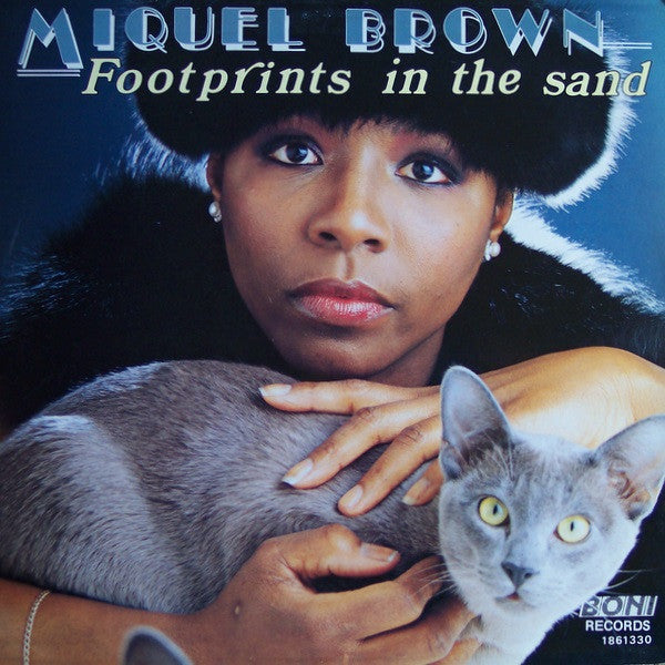 12" Single: Miquel Brown - Footprints In The Sand