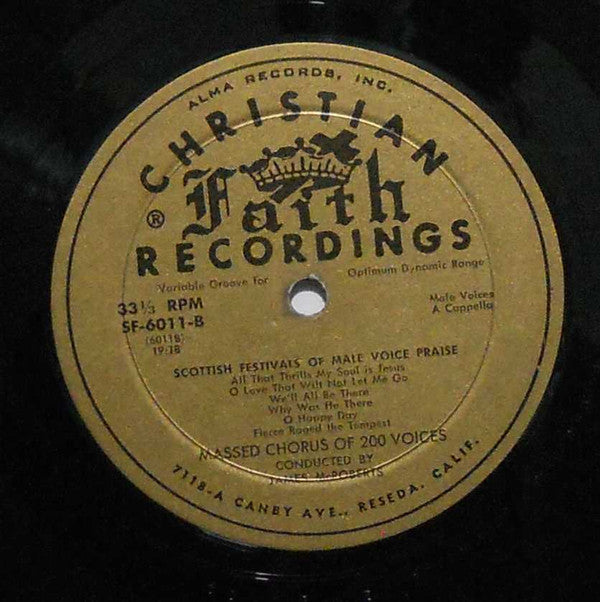 Scottish Festivals Of Male Voice Praise, Jim McRoberts - The Voices Of Scotland Vol. 1