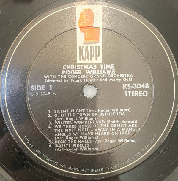 Roger Williams, The Concert Grand Orchestra - Christmas Time