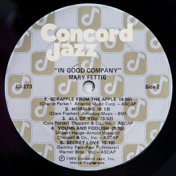 Mary Fettig - In Good Company