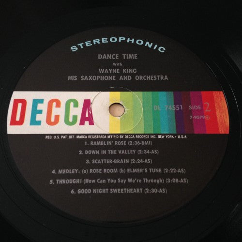 Wayne King And His Orchestra - Dance Time With Wayne King