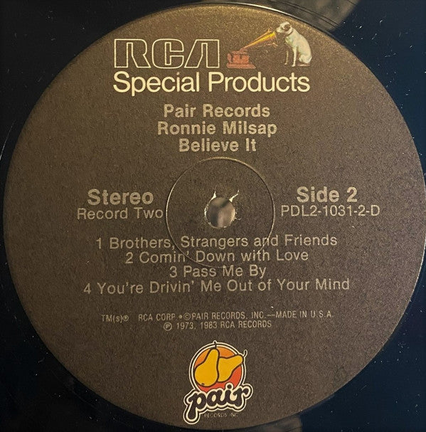 Ronnie Milsap - Believe It