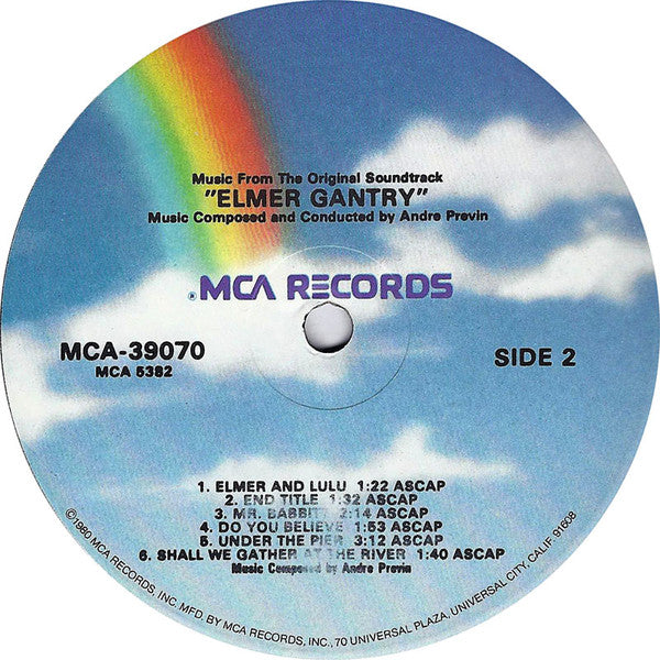 André Previn - Elmer Gantry (Music From The Original Soundtrack)