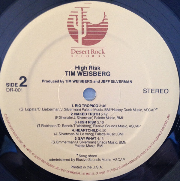 Tim Weisberg - High Risk