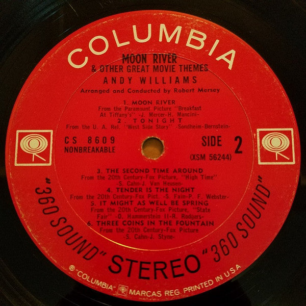 Andy Williams - Moon River And Other Great Movie Themes