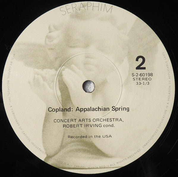 Aaron Copland, The Concert Arts Orchestra, Robert Irving - Great American Ballets, Vol. 2: Copland: Rodeo (Four Dance Episodes) & Appalachian Spring (Suite)