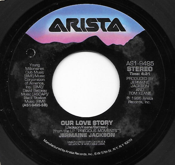 7" Single: Jermaine Jackson - Words Into Action