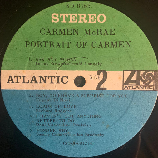 Carmen McRae - Portrait Of Carmen