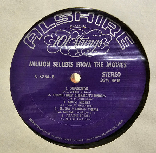 101 Strings - Million Sellers From The Movies