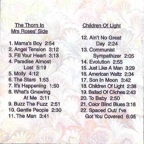 Biff Rose - The Thorn In Mrs Rose's Side / Children Of Light