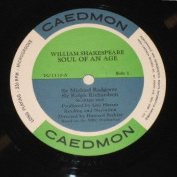 Michael Redgrave, Ralph Richardson - Shakespeare / Soul Of An Age