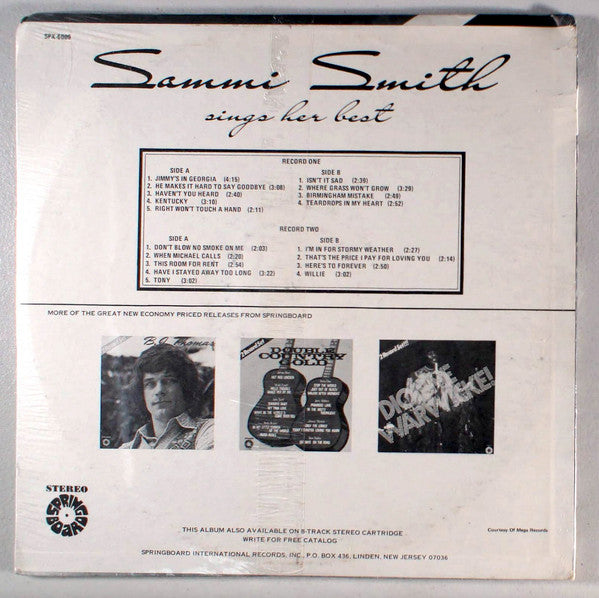 Sammi Smith - Sings Her Best