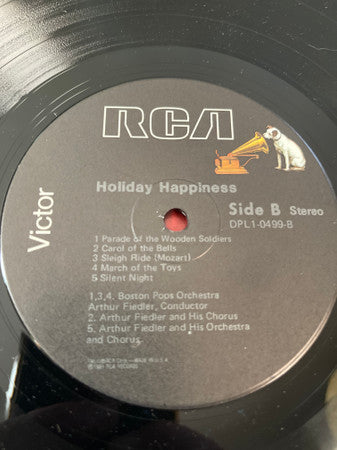 Arthur Fiedler, The Boston Pops Orchestra - Holiday Happiness