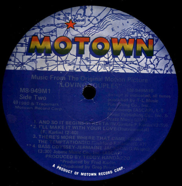 Various - The Original Motion Picture Sound Track From 'Loving Couples'