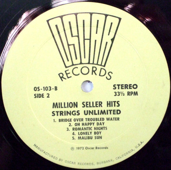 Strings Unlimited - Million Seller Hits