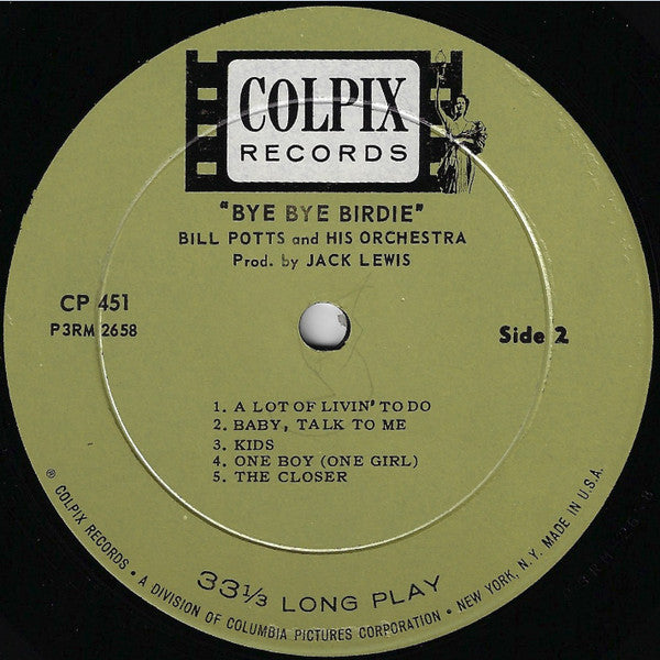Bill Potts And His Orchestra - Bye Bye Birdie