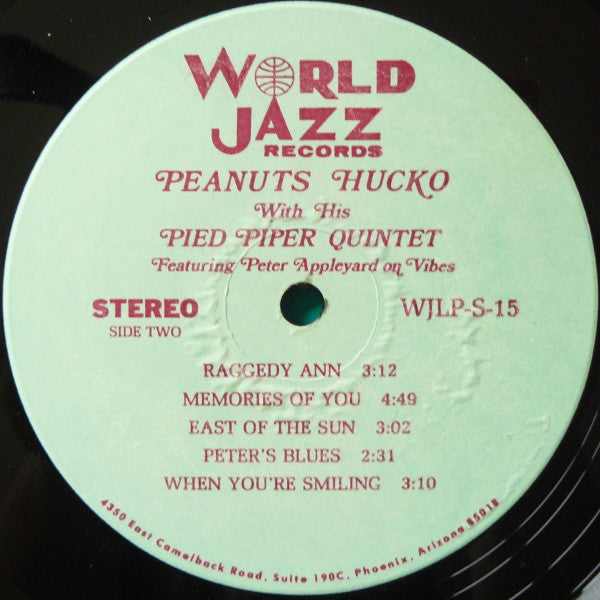 Peanuts Hucko, Pied Piper Quintet, Peter Appleyard - Peanuts Hucko With His Pied Piper Quintet