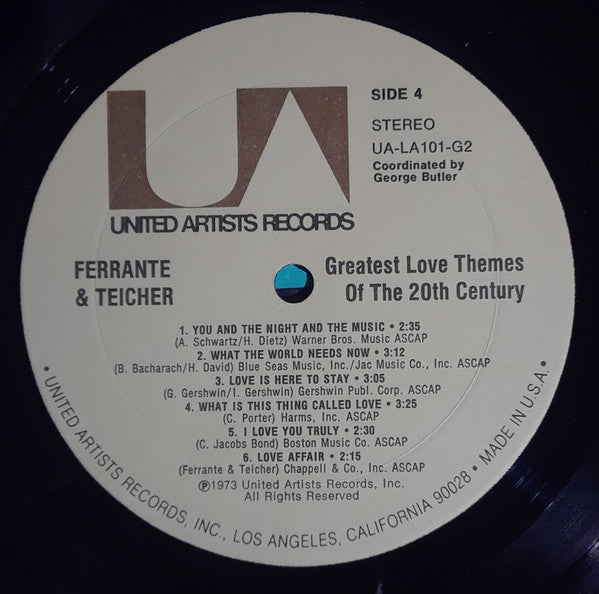 Ferrante & Teicher - Greatest Love Themes Of The 20th Century