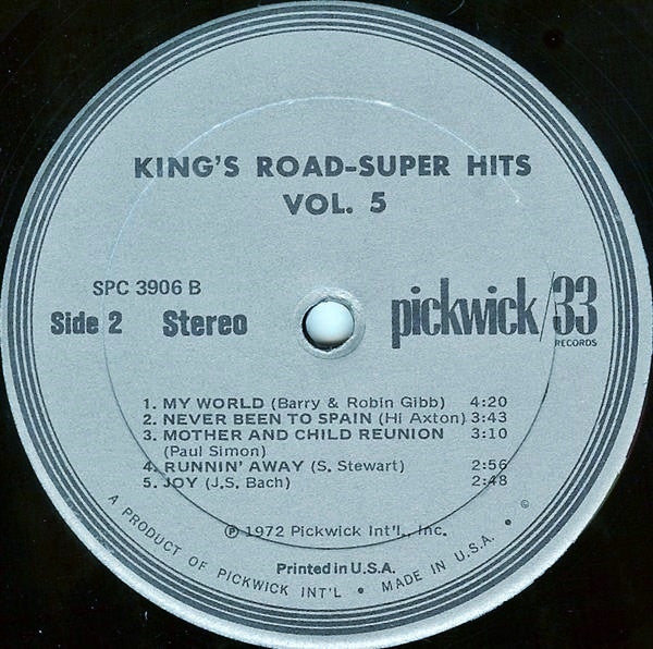 Kings Road - Super Hits Volume 5
