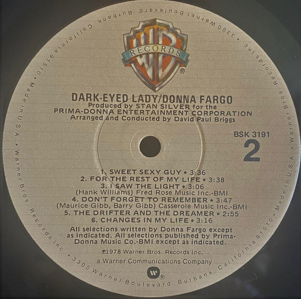 Donna Fargo - Dark-Eyed Lady