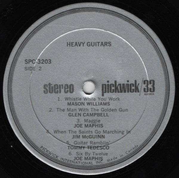 Glen Campbell, Mason Williams, Jim McGuinn, Tommy Tedesco, Joe Maphis - The Heavy Guitars of Glen Campbell, Mason Williams, Jim McGuinn, Tommy Tedesco, Joe Maphis