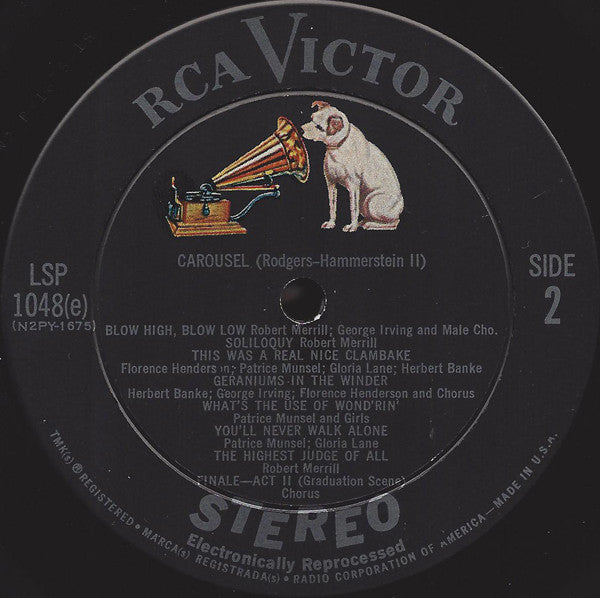 Robert Merrill, Patrice Munsel, Florence Henderson, Herbert Banke, George S. Irving - Carousel