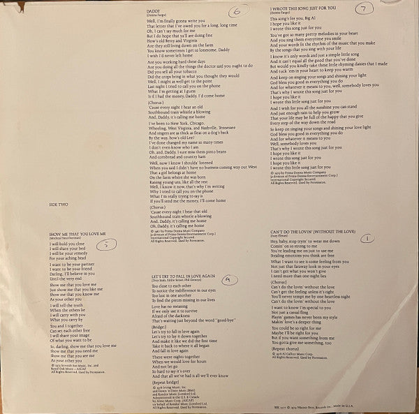 Donna Fargo - Just For You