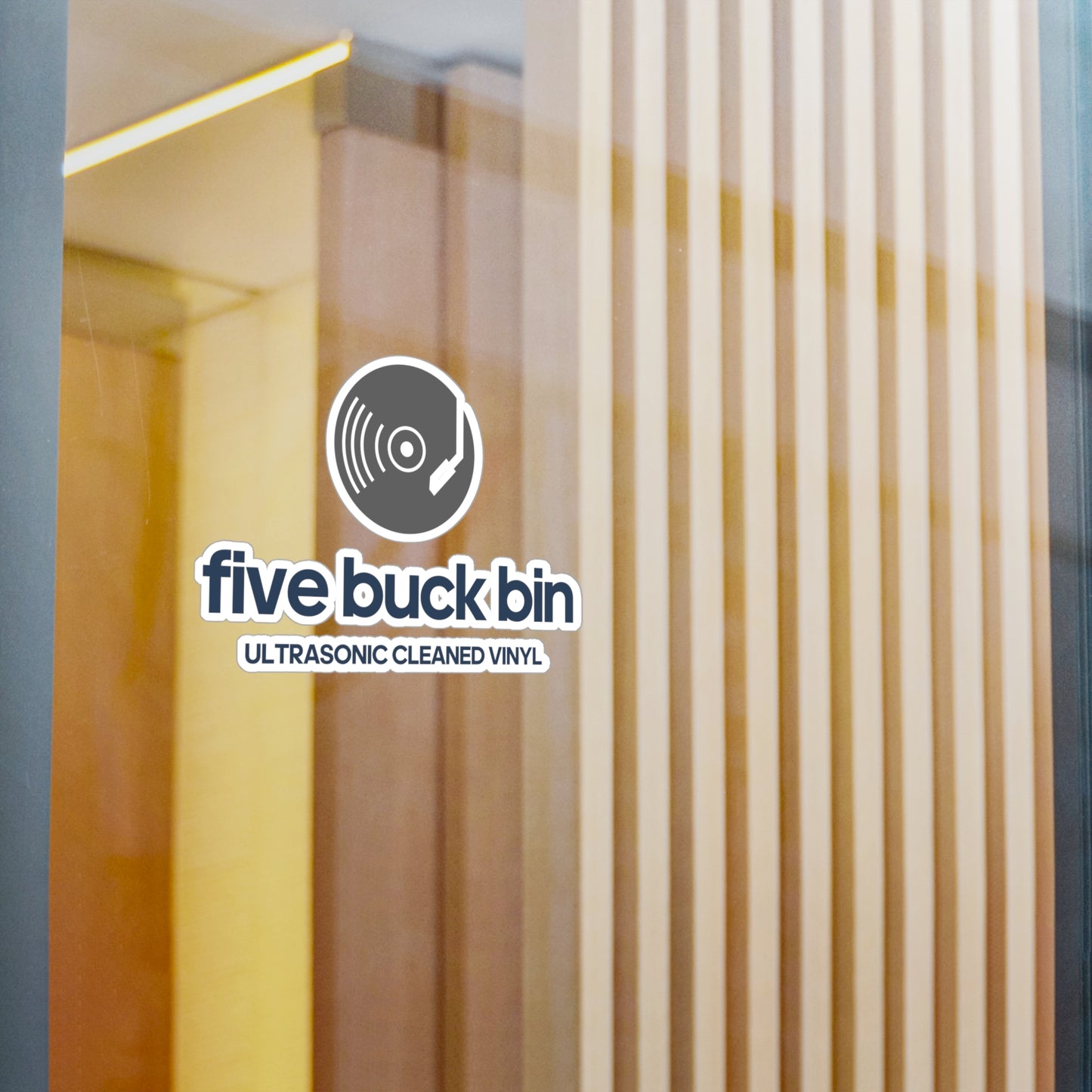 Five Buck Bin Vinyl Decal