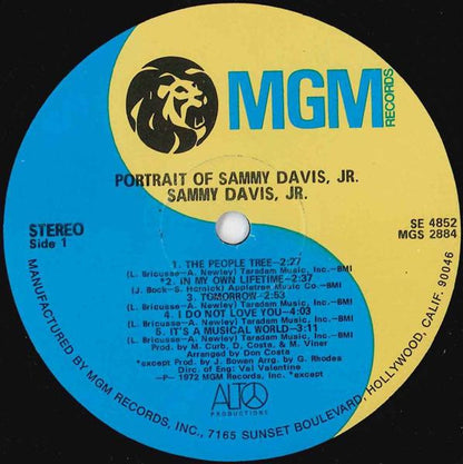 Sammy Davis Jr. - Portrait Of Sammy Davis, Jr.