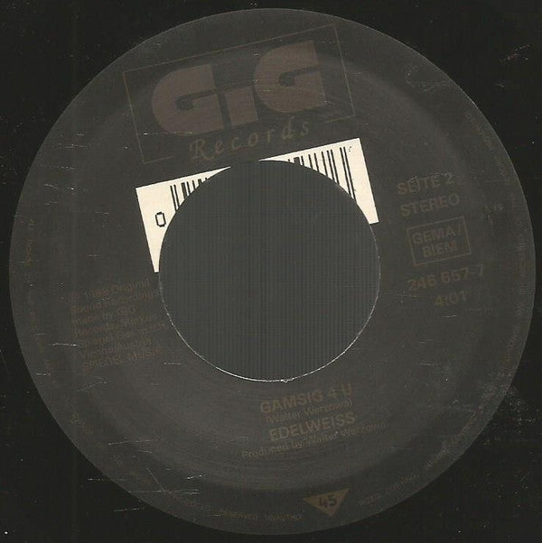 7" Single: Edelweiss - I Can't Get No...Edelweiss