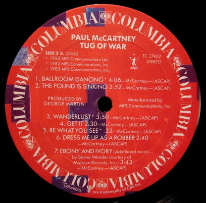Paul McCartney - Tug Of War