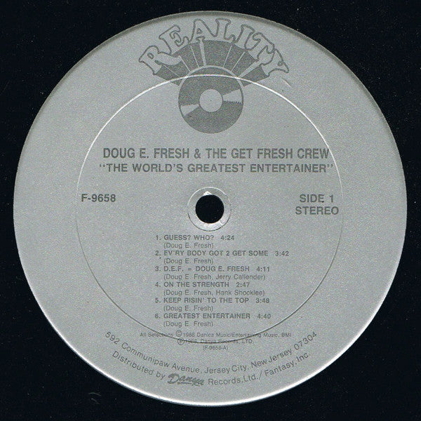 Doug E. Fresh And The Get Fresh Crew - The World’s Greatest Entertainer