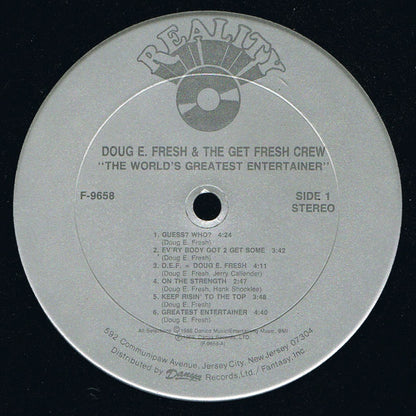 Doug E. Fresh And The Get Fresh Crew - The World’s Greatest Entertainer