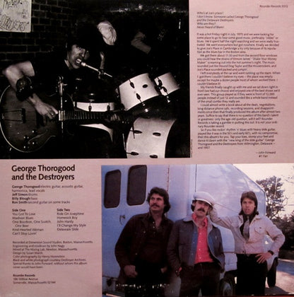 George Thorogood And The Destroyers - secondary